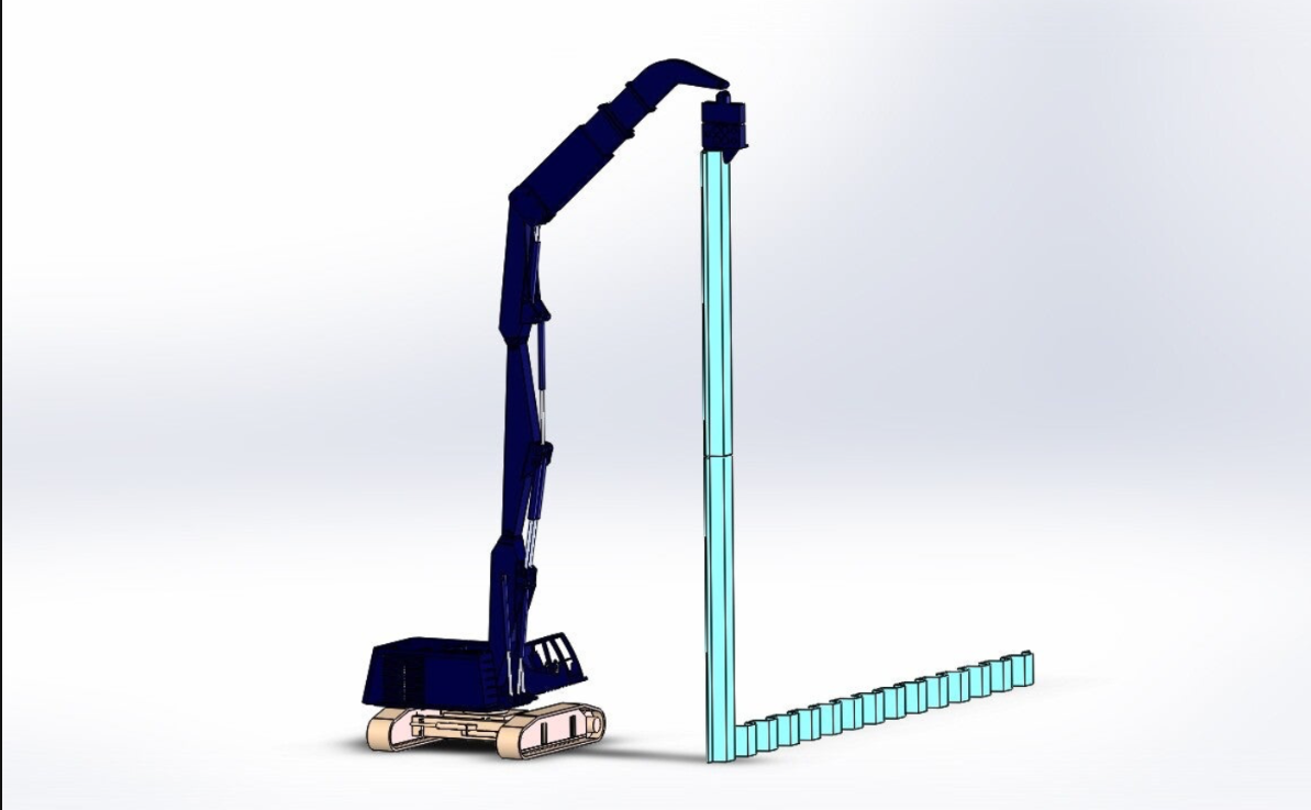 VDEIJK ® Damwandkraan