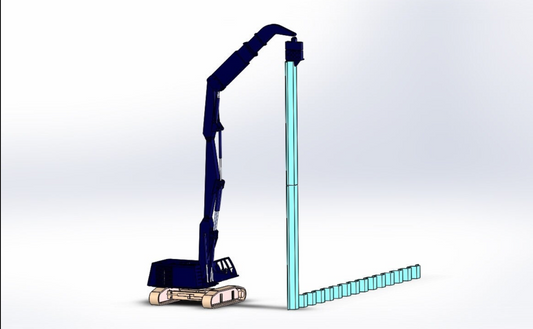 VDEIJK ® Damwandkraan