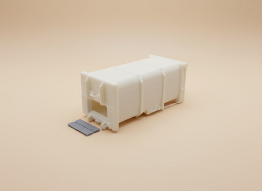 VDEIJK ® 23m³ Zijlader container