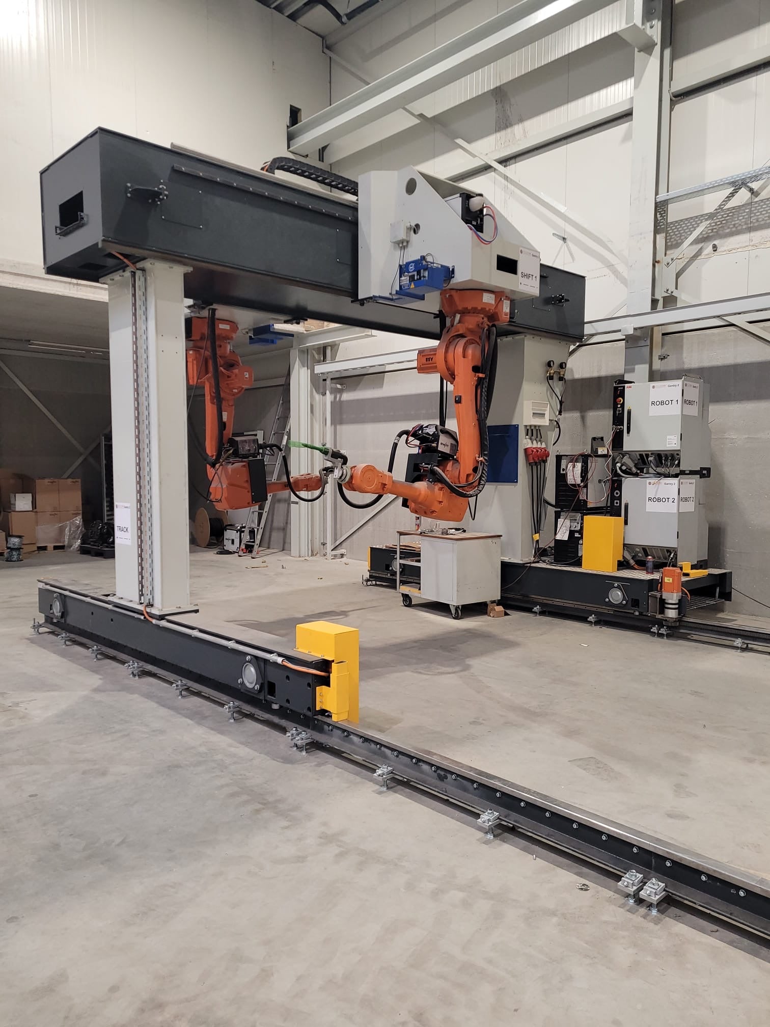 lasrobot balken